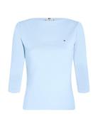 Slim Cody Boat-Nk 3/4Slv Tops T-shirts & Tops Long-sleeved Blue Tommy ...