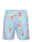 Swimshorts Aop Uimashortsit Blue Lindex