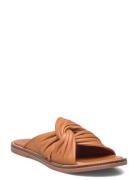 Slipper Matalapohjaiset Sandaalit Brown Sofie Schnoor