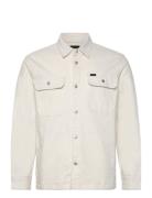 Workwear Overshirt Tops Overshirts Cream Lee Jeans