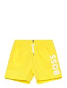 Swim Shorts Uimashortsit Yellow BOSS