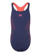 Girl's Arena Reflecting Swimsuit Swim Pro Back Nav Uimapuku Uima-asut ...