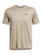 Ua Tech Vent Ss Sport T-shirts Short-sleeved Brown Under Armour