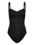 Potenza Solid Swimsuit Uimapuku Uima-asut Black Panos Emporio