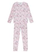 Lue Pyjamasetti Pyjama Pink Molo