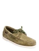 Portland Flesh Out Purjehduskengät Kengät Khaki Green Sebago