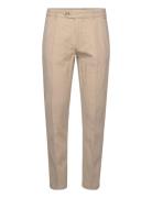 Linen Club Pants Bottoms Trousers Formal Beige Lindbergh