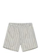 Shorts Woven Stripe W. Lining Bottoms Shorts Multi/patterned Huttelihu...