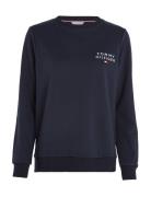 Track Top Tops Sweat-shirts & Hoodies Sweat-shirts Navy Tommy Hilfiger