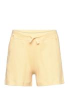 Rib Jersey Shorts Bottoms Shorts Yellow Copenhagen Colors