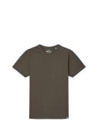 Organic Thor Tee Tops T-shirts Short-sleeved Khaki Green Mads Nørgaard
