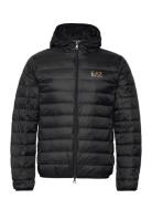 Down Jacket Ohut Takki Black EA7