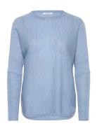 Pippa - Pullover Tops Knitwear Jumpers Blue Claire Woman
