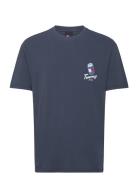 Tjm Reg Unisex Fun Novelty 2 Tee Tops T-shirts Short-sleeved Navy Tomm...