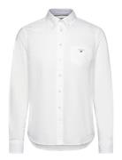 Reg Oxford Shirt Tops Shirts Long-sleeved White GANT