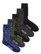 Jacmelted Smile Socks 5 Pack Jnr Sukat Multi/patterned Jack & J S