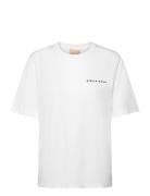 Logo T-Shirt Tops T-shirts & Tops Short-sleeved White Stella Nova