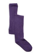 Tights, Colured Sukkahousut Purple Melton