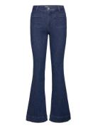 Flare Bottoms Jeans Flares Blue Wrangler