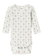 Nbfgago Ls Slim Body Lil Noos Bodies Long-sleeved Multi/patterned Lil'...