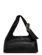 Sgtropea, 2158 Buckle Hobo Bags Small Shoulder Bags-crossbody Bags Bla...