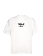 T-Shirt Over Core Tops T-shirts Short-sleeved White Replay