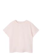 Nkflomster Ss Short Loose Top Tops T-shirts Short-sleeved Pink Name It
