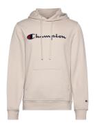 Hooded Sweatshirt Tops Sweat-shirts & Hoodies Hoodies Beige Champion