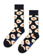 Sunny Side Up Sock Lingerie Socks Regular Socks Black Happy Socks