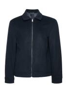 Straight Recycled Wool Jacket Villakangastakki Navy Mango