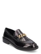 Chain Loafers Loaferit Matalat Kengät Black Mango