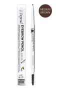 Eyebrowpen. Slim&Thin Mediumbrown Kulmakynä Meikki Nude Depend Cosmeti...