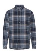 Sdcraig Sh Tops Shirts Casual Blue Solid