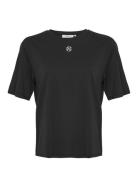 Mschmelea Icon Tee Tops T-shirts & Tops Short-sleeved Black MSCH Copen...