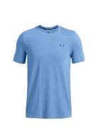 Vanish Seamless Grid Ss Sport T-shirts Short-sleeved Blue Under Armour