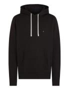 Essential Fleece Hoody Tops Sweat-shirts & Hoodies Hoodies Black Tommy...