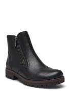 78556-00 Shoes Boots Ankle Boots Ankle Boots Flat Heel Black Rieker