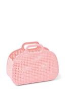 Adeline Basket Tote Laukku Pink Liewood