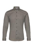 Aop Superflex Shirt L/S Tops Shirts Casual Grey Lindbergh