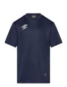 Liga Ss Jersey Jr Tops T-shirts Short-sleeved Navy Umbro