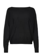 Nudaya Pullover Tops Knitwear Jumpers Black Nümph