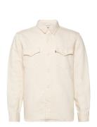 Relaxed Fit Western Fresh Ecru Tops Overshirts Cream LEVI´S Men