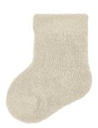 Nbmollo Terry Fluffy Sock Sukat Beige Name It