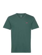 Original Hm Vneck Bistro Green Tops T-shirts Short-sleeved Green LEVI´...