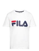 Baia Mare Classic Logo Tee Sport T-shirts Short-sleeved White FILA