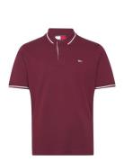 Tjm Reg Tipped Polo Ss Tops Polos Short-sleeved Red Tommy Jeans