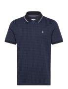 Ao Jqrd Argyle 1/4 Z Tops Polos Short-sleeved Navy Original Penguin