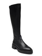 Medellyn High Boots Korkeavartiset Saapikkaat Black Steve Madden