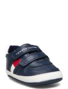 Tommy Hilfiger Crib Shoes With Velcro Matalavartiset Sneakerit Tennari...