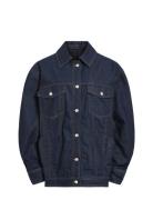 Dillan Bomber Farkkutakki Denimtakki Blue AllSaints